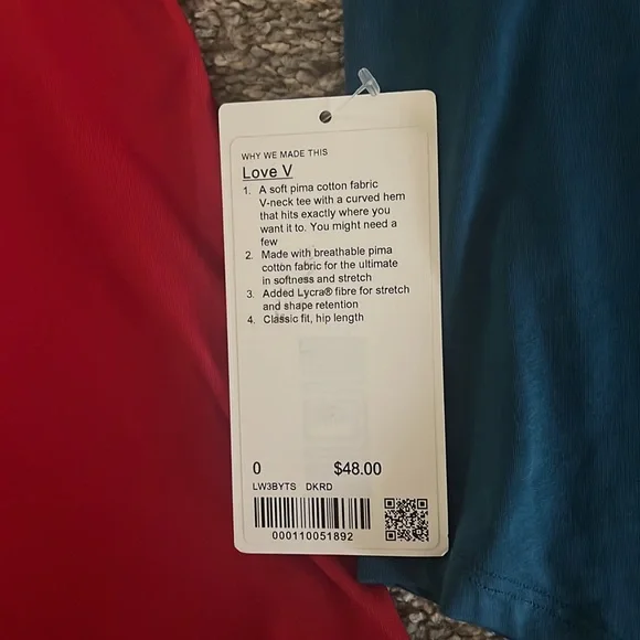 Lululemon Love V tank tops. 0